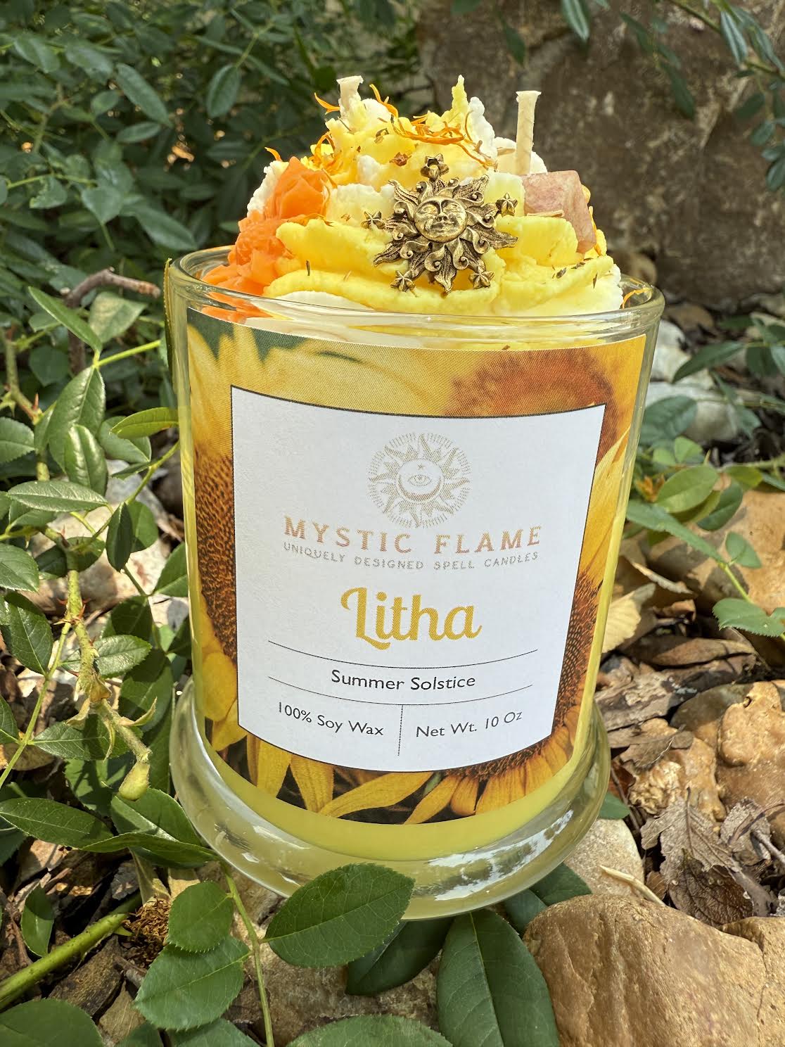 Litha Candle