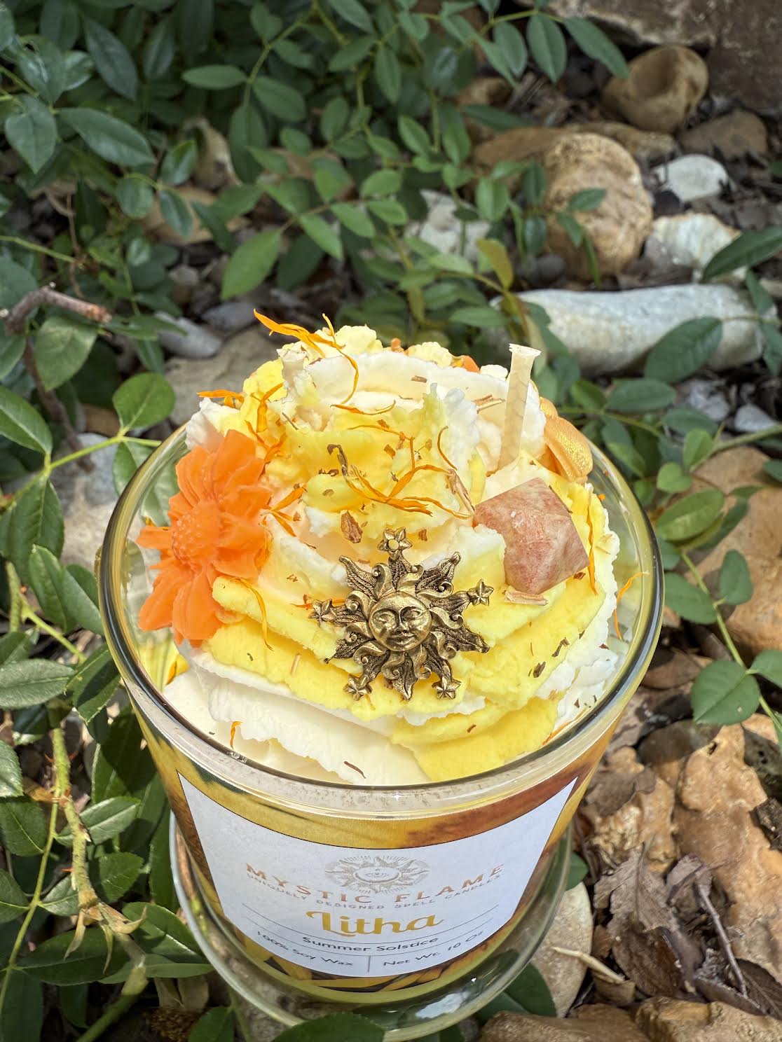 Litha Candle