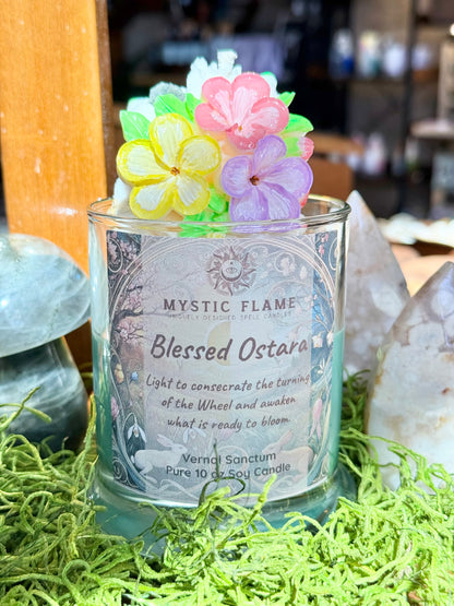 Blessed Ostara Ritual Candle