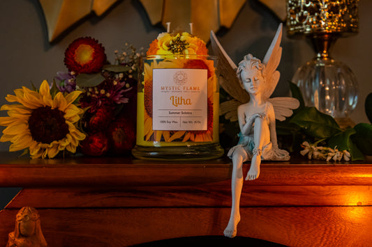 Litha Candle