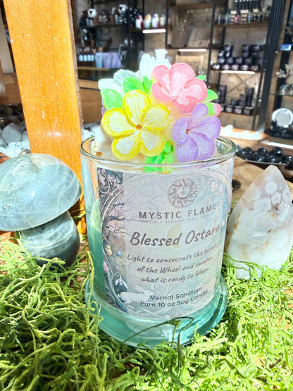 Blessed Ostara Ritual Candle