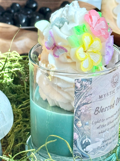 Blessed Ostara Ritual Candle