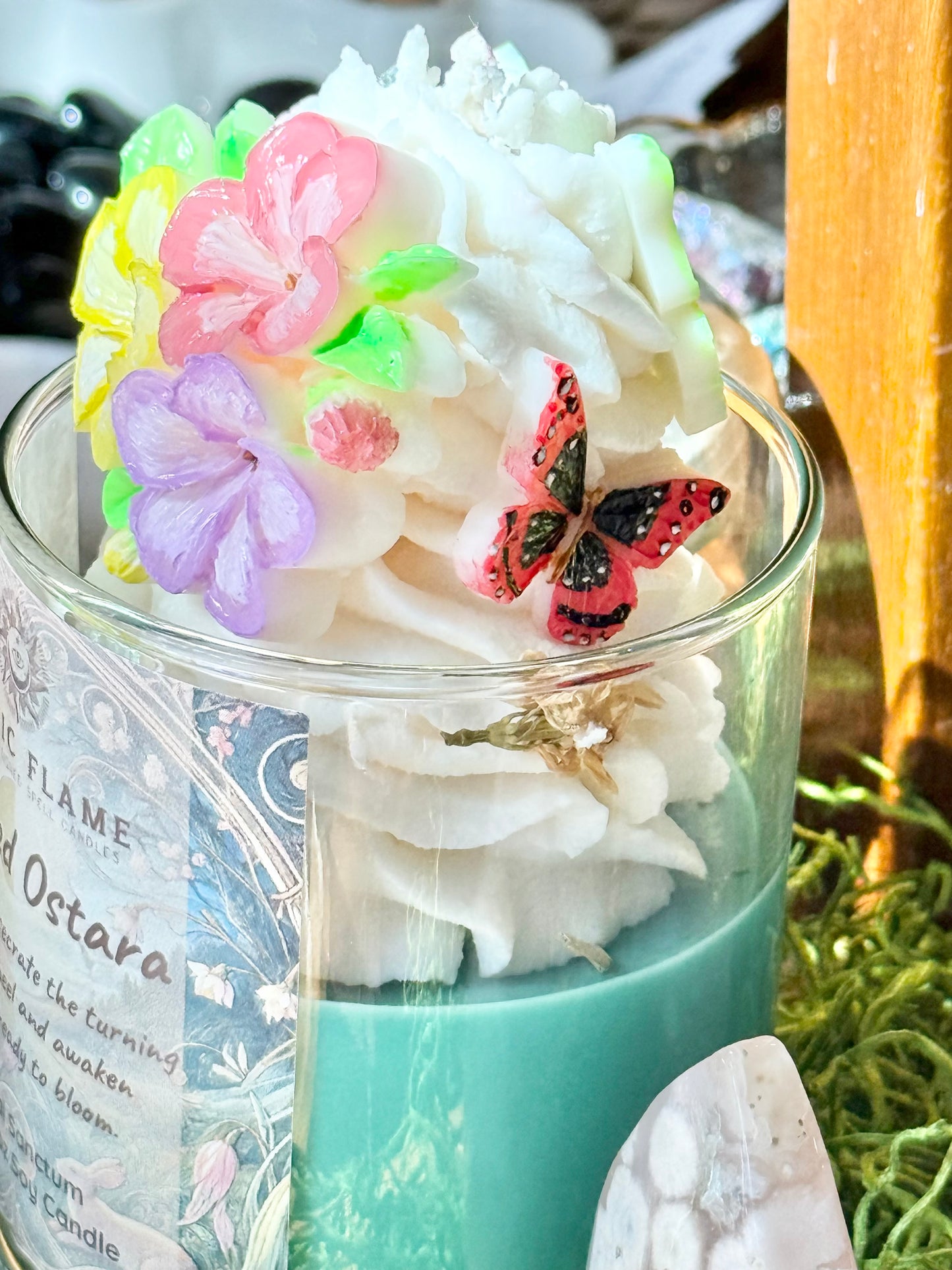 Blessed Ostara Ritual Candle