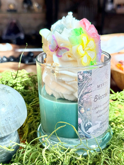 Blessed Ostara Ritual Candle