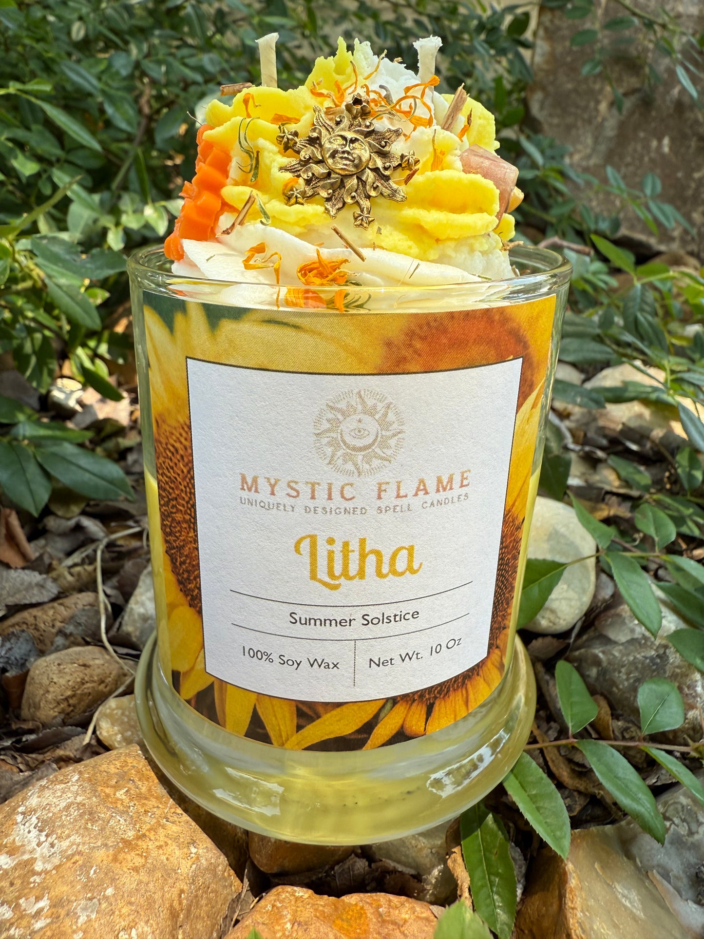 Litha Candle
