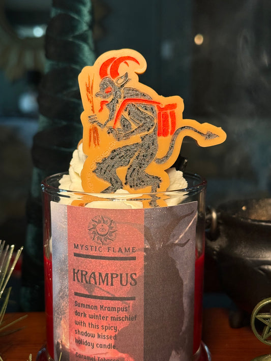 Krampus Holiday Candle